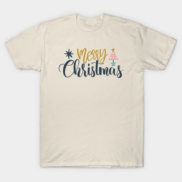 Merry Christmas T-Shirt by Just a Cute World